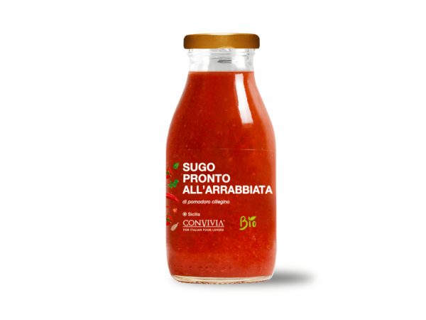Organic Cherry Tomato Sauce Arrabbiata