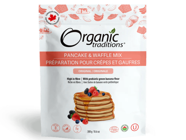 Organic Traditions Pancake & Waffle Mix Original 300G
