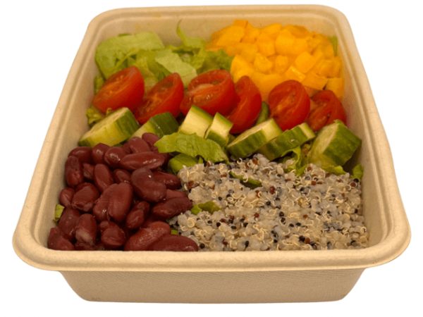 Golden Quinoa Bean Bowl