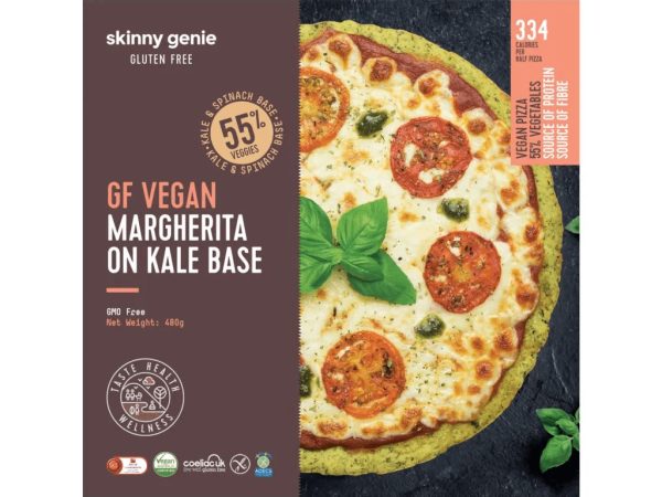 Vegan Gluten Free Margherita on Kale Base - 480g