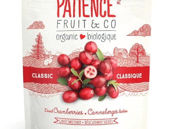 Patience Organic Dried Cranberry Original 283g