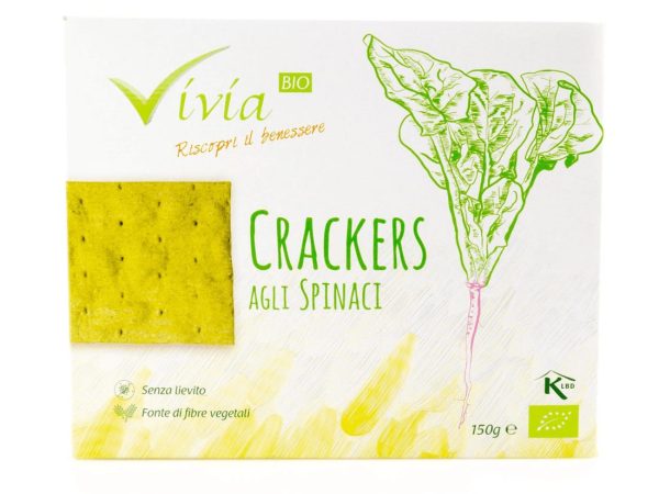 Organic Spinach Crackers ? 150g