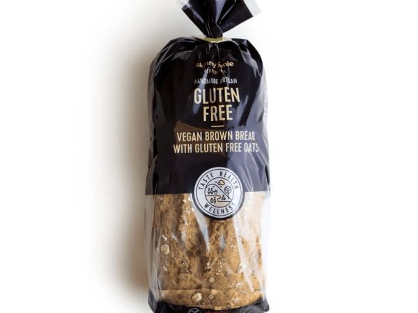 Vegan Gluten Free Bread Loaf Brown with Gluten Free Oats - 400g