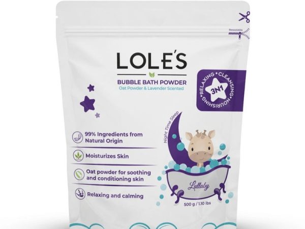 Baby Bubble Bath Powder Lavender 500G