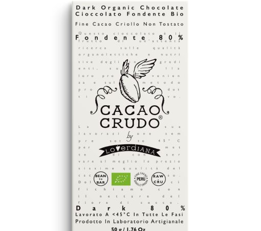 Bar Organic Dark Chocolate – 80%