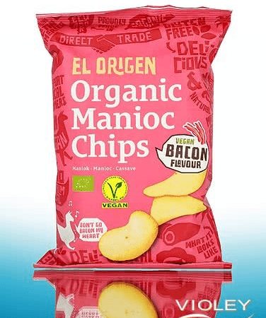 Organic Manioc Chips (Bacon Flavour) 60g