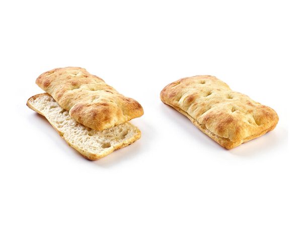 Schiacciata Romana White Presliced 100g