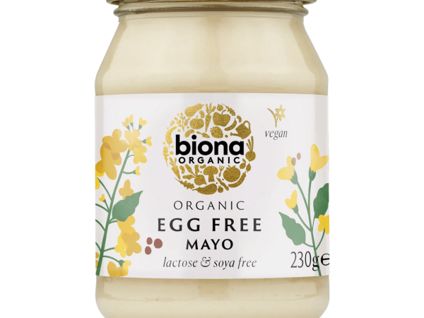 Biona Egg Free Mayonnaise - Organic, Rich, Soy-Free - 230g