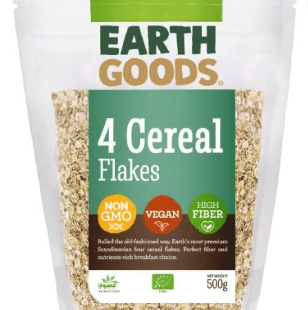 Organic 4 Cereal Flakes 500g