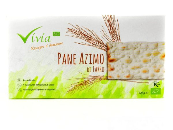 Organic Spelt Pane Azimo – 125g