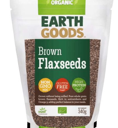 Organic Brown Flaxseeds 340g