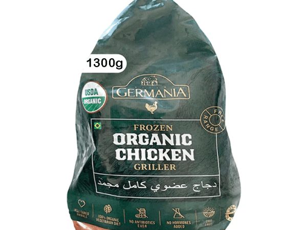 FRZ ORGANIC GRILLER CHKN 1300GMS BRZ