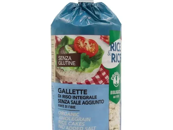 Probios Organic Rice Cakes Without Salt ? 100g