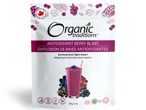 Organic Traditions Antioxidant Berry Blast 100G