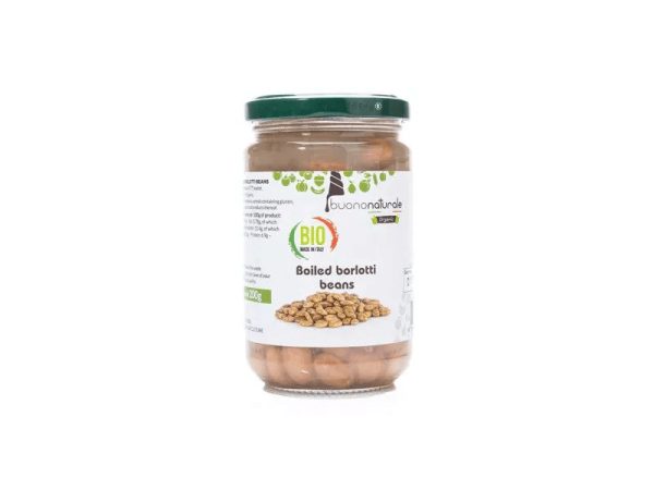 Organic Beans Borlotti Boiled – 300g