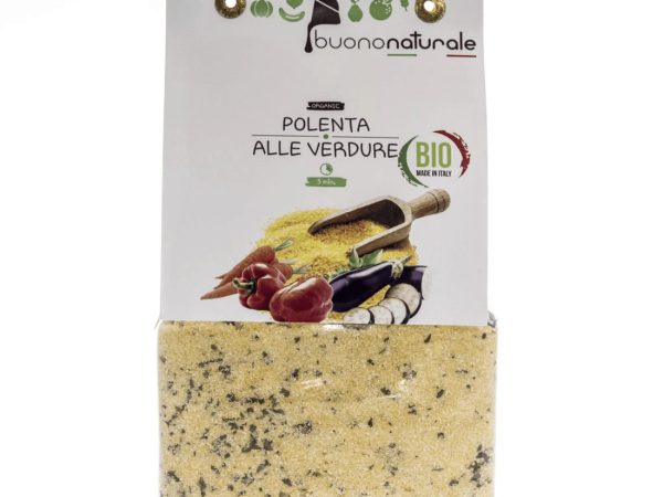 Organic Polenta With Vegetables – 250g