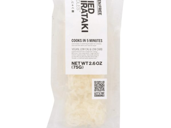 Muso Organic Dried Shirataki Noodles – 75g – Gluten Free – Vegan