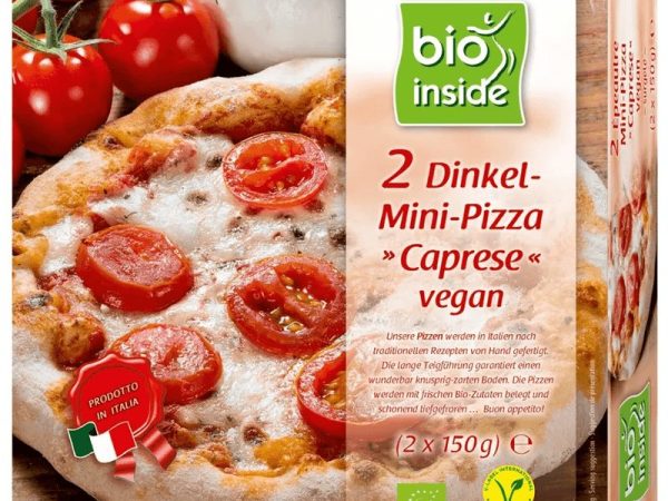 Bio Inside Organic Mini Pizza Basic – Vegan