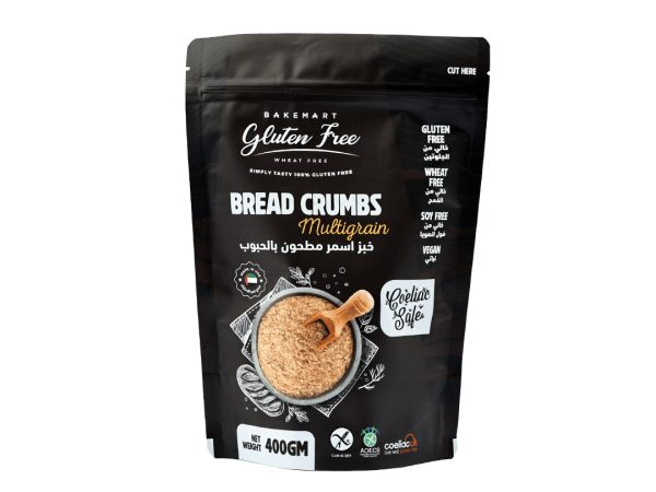 Brown Multiseed Bread Crumbs - 400g - Gluten Free