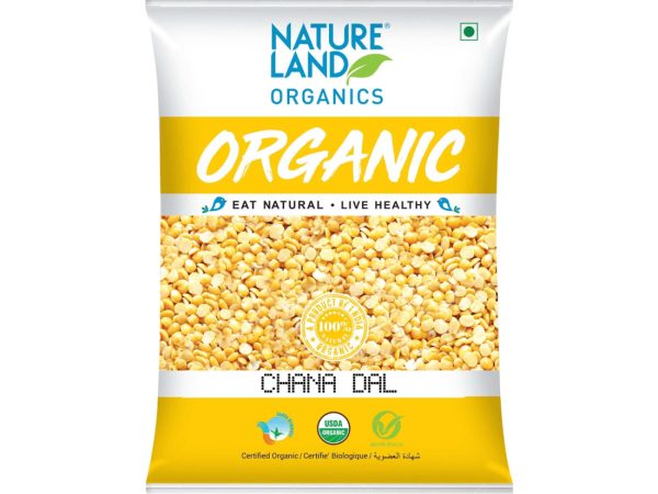 Natureland Organic Chana Whole – 500g