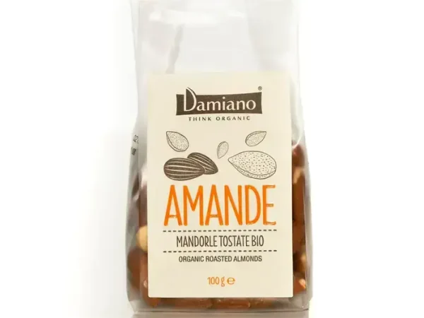 Organic Roasted Almonds – 250g