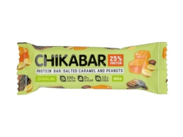 CHIKABAR Chocolate Protein Bar PEANUT