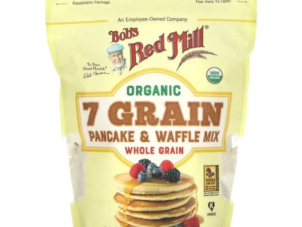 Bob’s Red Mill Organic 7 Grain Pancake Mix 680g