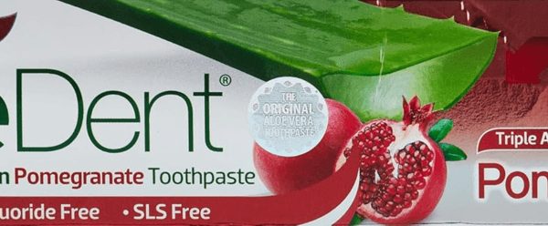 AloeDent Toothpaste Pomegranate - Arabic 100ML