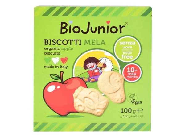 Organic Apple Biscuits (10+ Months) – 100g