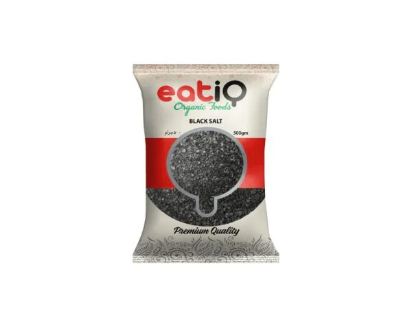 EatiQ Organic Foods - Black Salt - 500GM