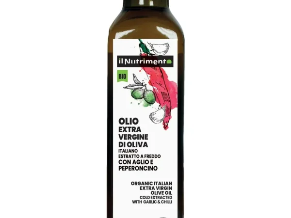 Organic Dressing – Extra Virgin Olive Oil with Garlic & Chili