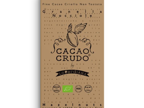Bar Organic Dark Chocolate & Hazelnuts