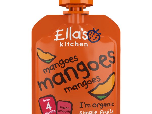 Ella's Kitchen Organic Mango Puree 4+ Months-70g