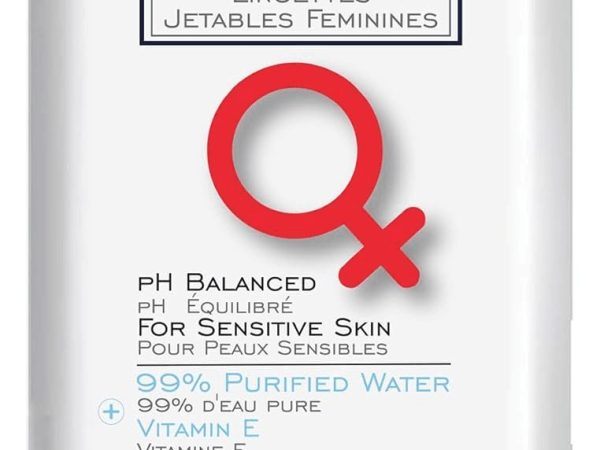Feminine Flushable Wipes 42pcs