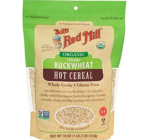 Bob’s Red Mill Organic Gluten Free Creamy Buckwheat – 510g
