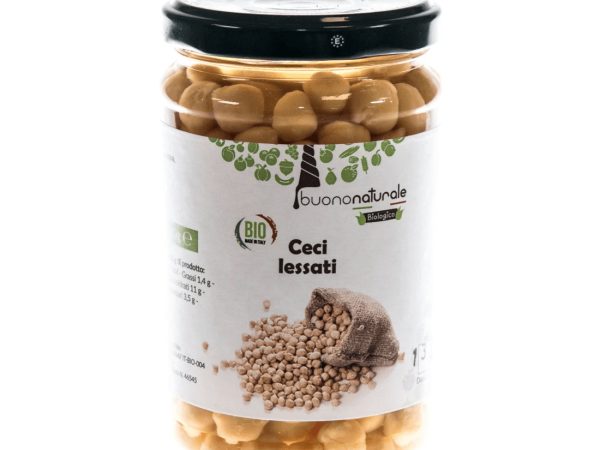 Buononaturale Organic Chickpeas Boiled – 300g