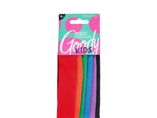 Goody Girls Ouchless Jersey Headwrap 6 CT