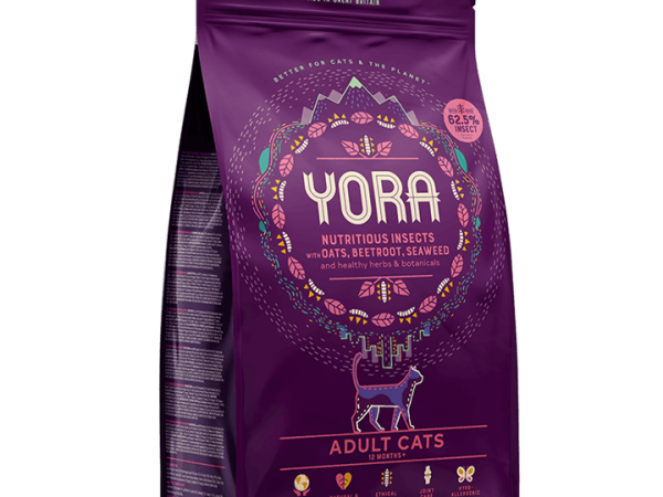 Yora Pet Foods Insect Protein Adult Dry Cat Food 375G