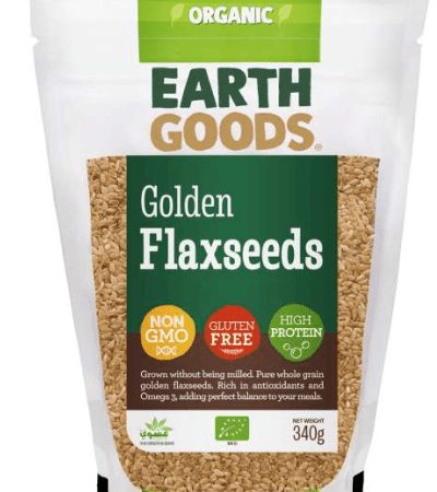 Organic Golden Flaxseeds 340g