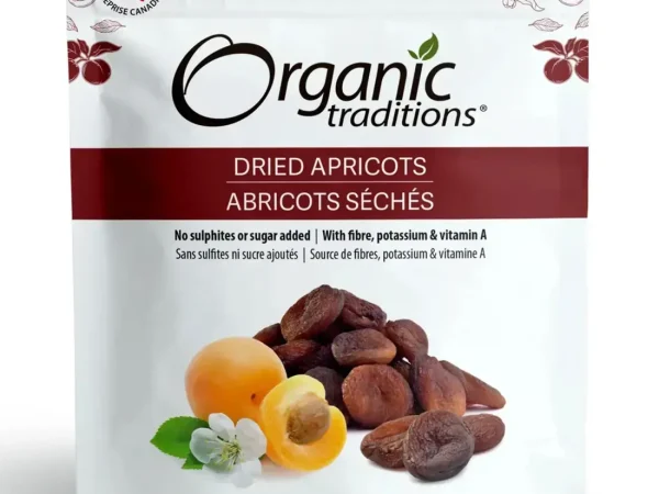 Organic Traditions Dried Apricots 227G