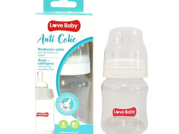 Love Baby Anti-Colic Feeding Bottle Slow Flow 120ML