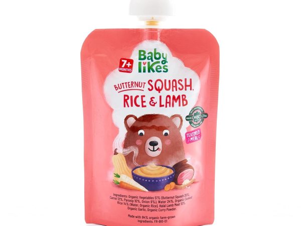 Babylikes - Butternut Squash Rice and Lamb