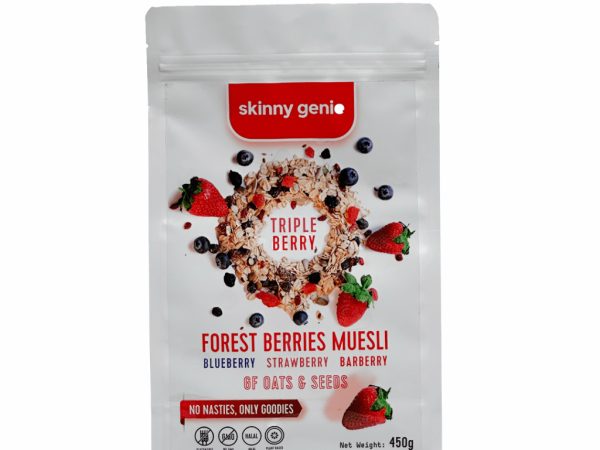 Forest Berries Muesli Breakfast Cereal 450g